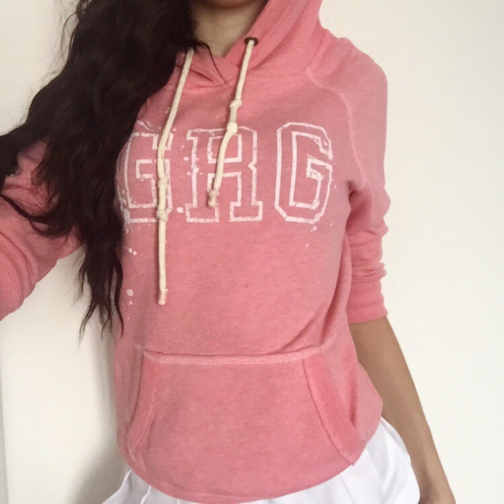 baby pink cozy hoodie!